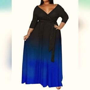 Ombre Maxi Dress